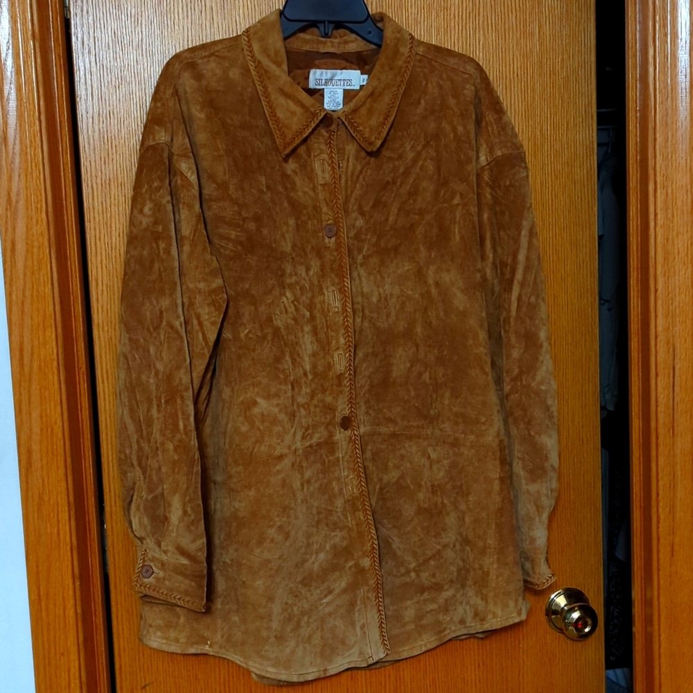 Suede Jacket/Shirt 2x